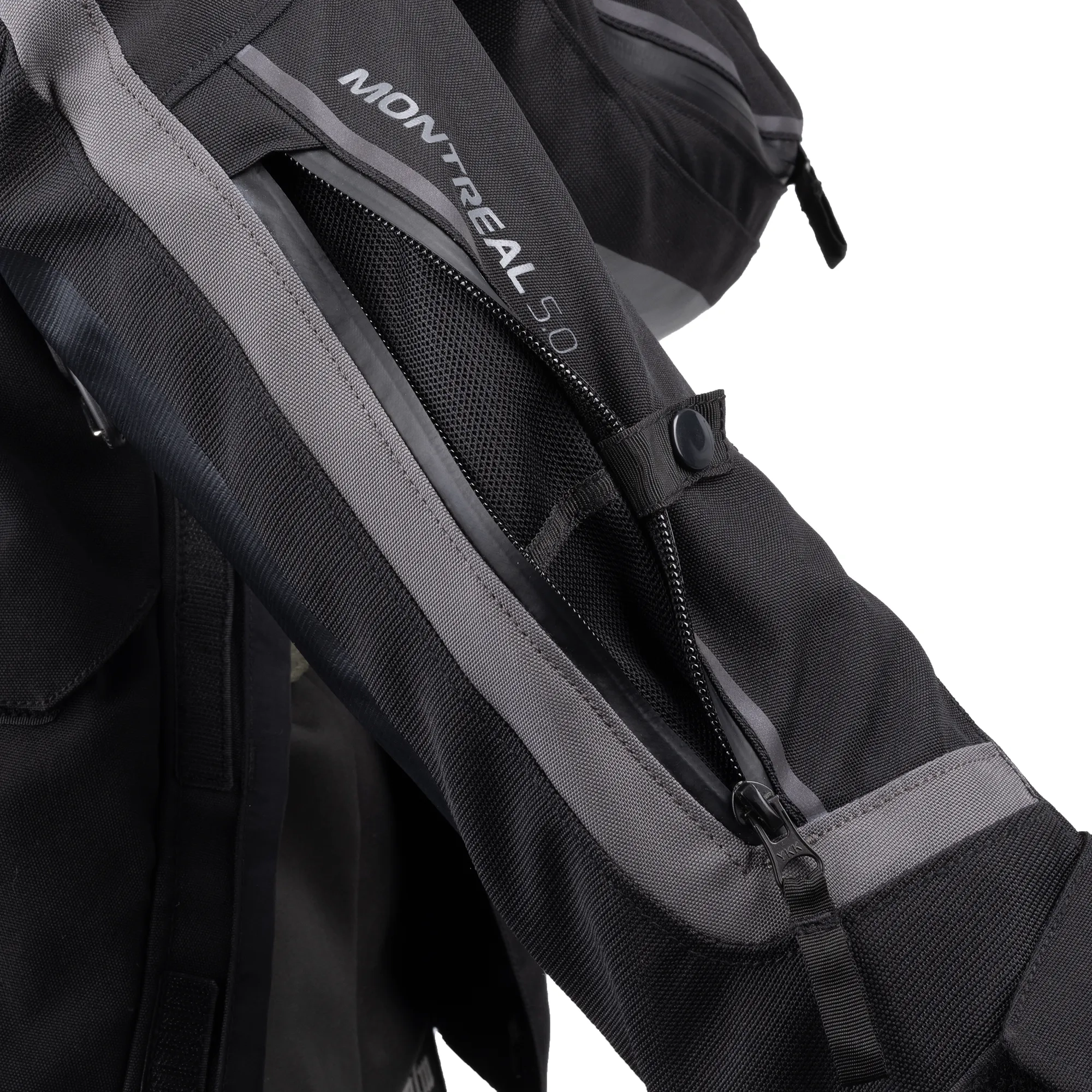 Oxford Montreal 5.0 Dry2Dry ajotakki, Stealth Black - Image 8