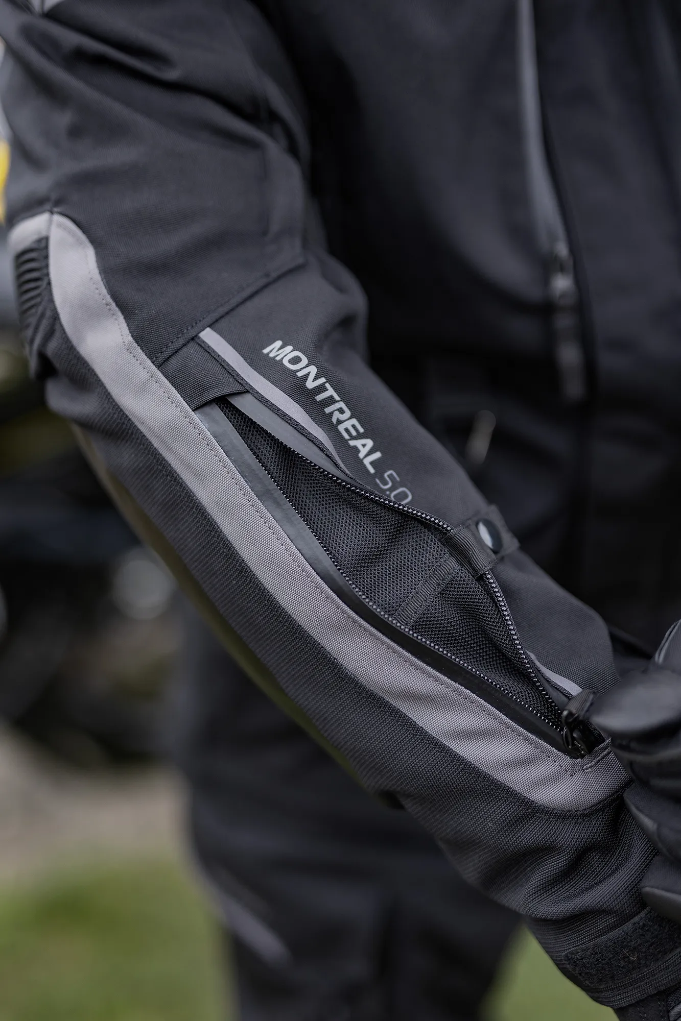 Oxford Montreal 5.0 Dry2Dry ajotakki, Stealth Black - Image 12