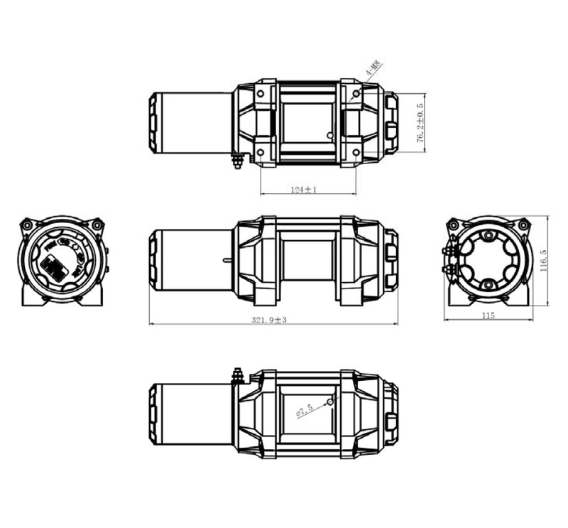 Bronco Vinssi HDQS 3500 Kauko-ohjattava - Image 2