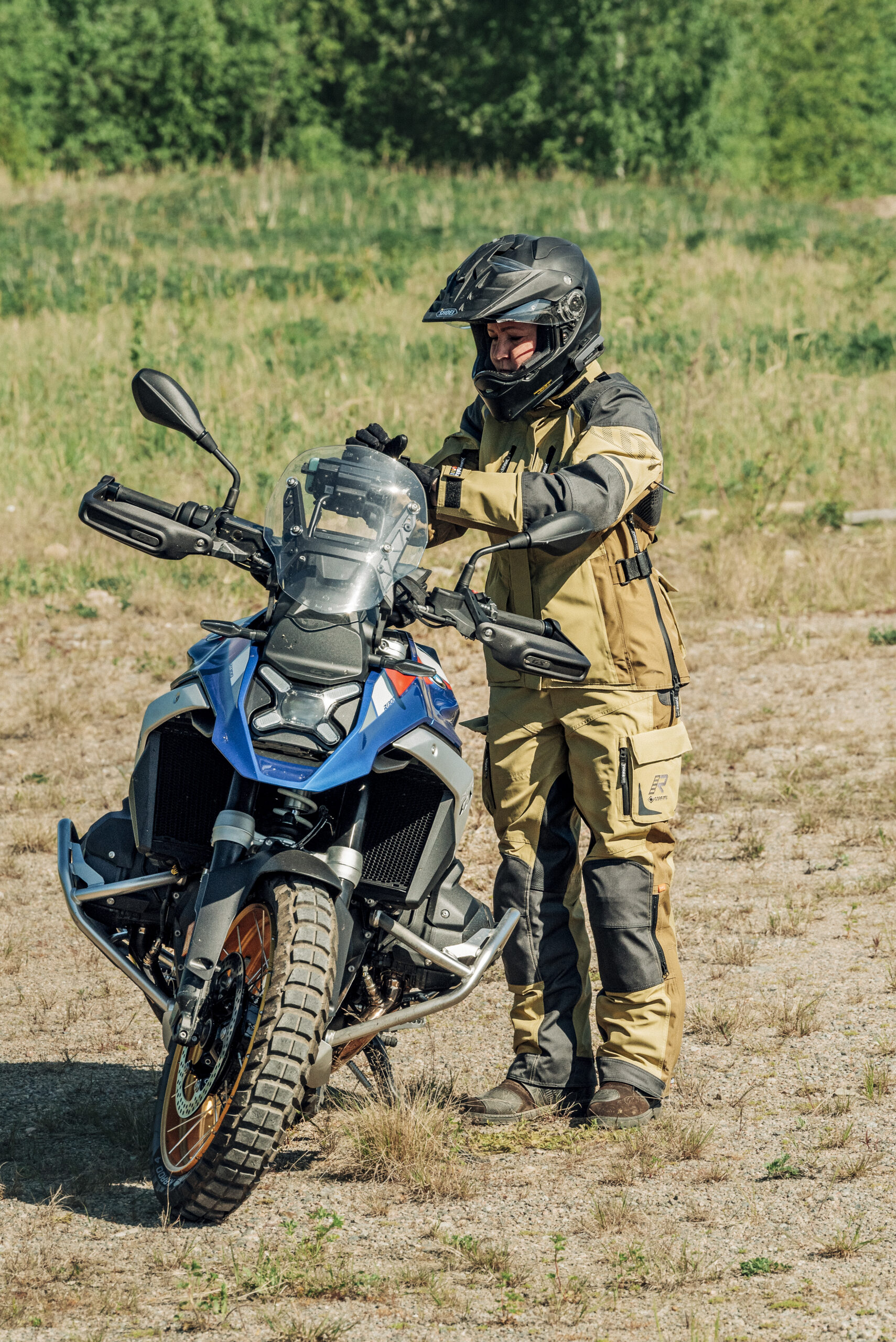 Rukka Venturina ajotakki, khaki - Image 5