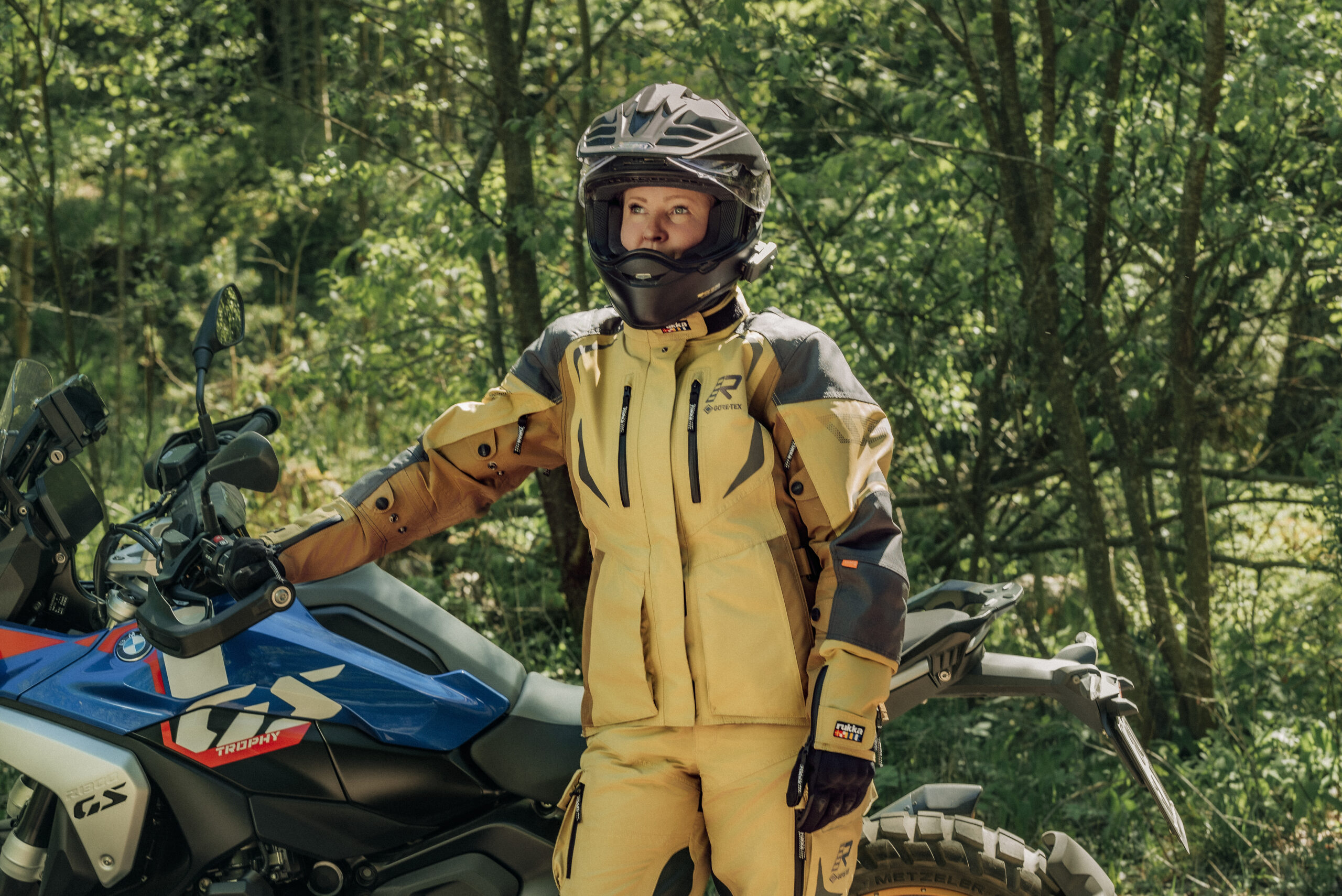 Rukka Venturina ajotakki, khaki - Image 6