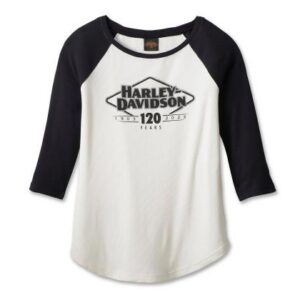 HD Women´s anniversary Speedbird knit top black/white