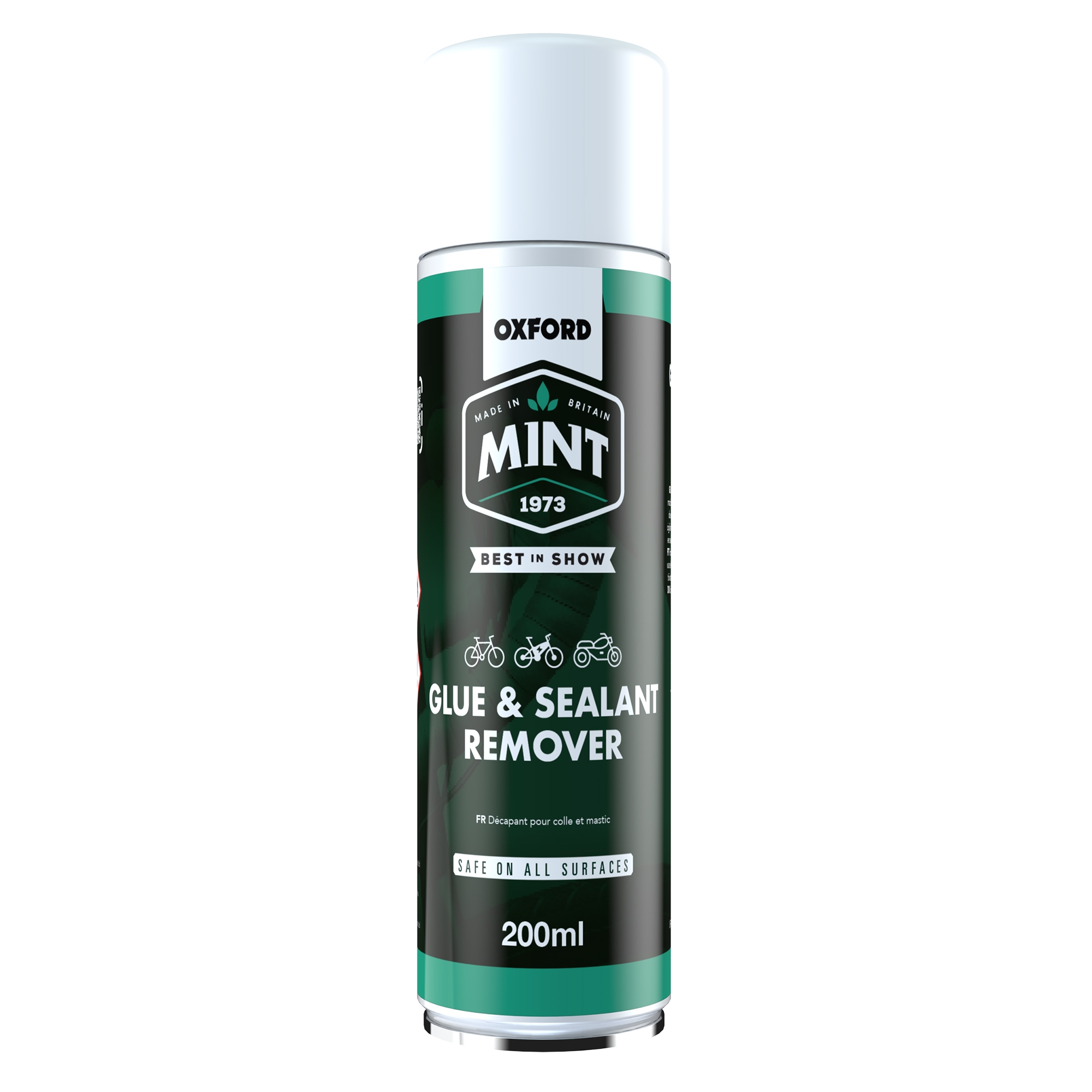 Oxford Mint Glue & Sealant Remover 200 ml - liima- ja tiivistemassanpoistoaine - Image 2