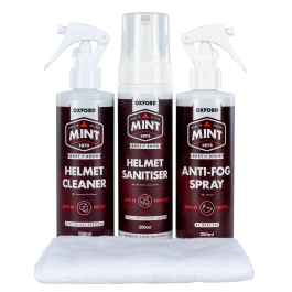 Oxford Mint Helmet Care Kit XL - kypäränhoitosetti