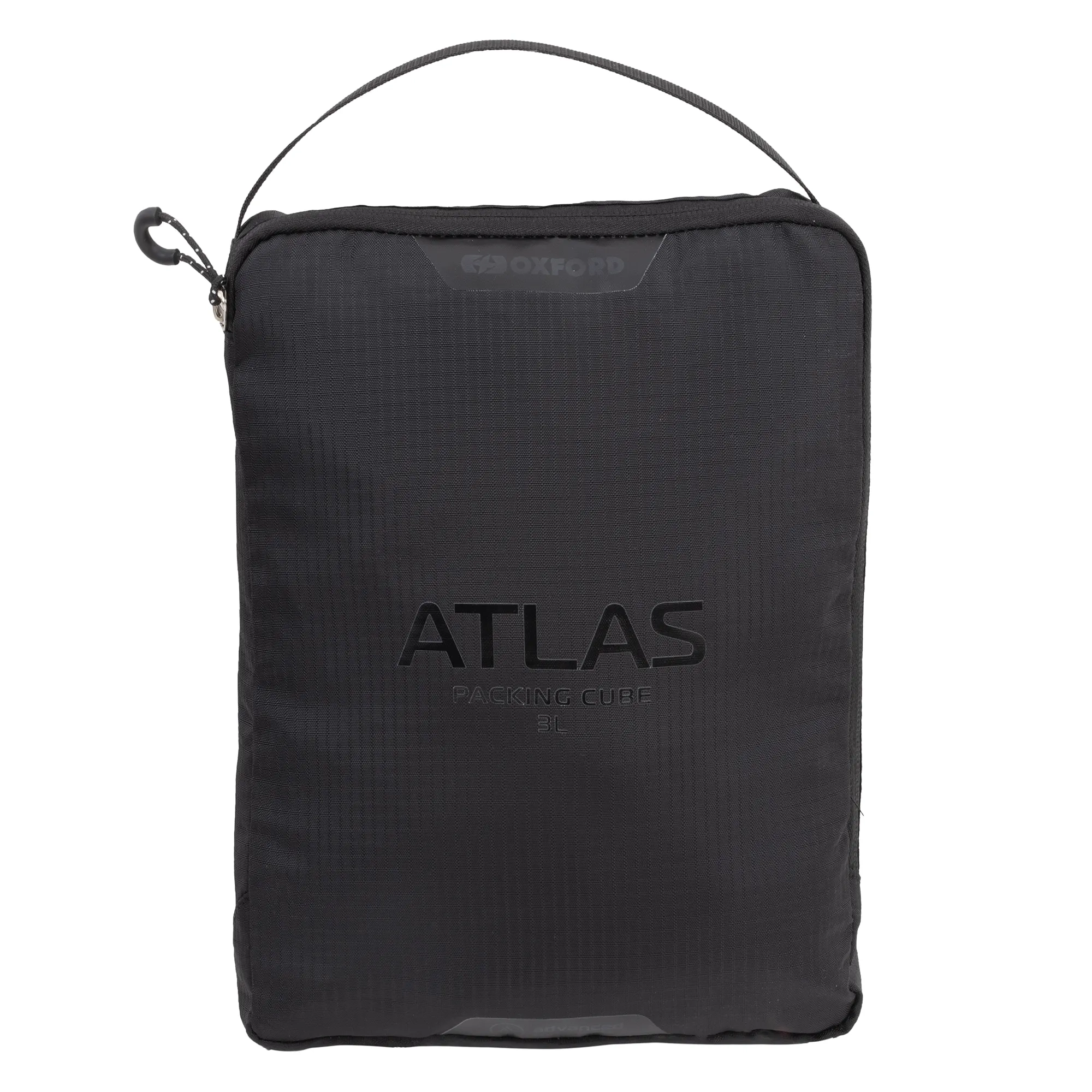 Oxford Atlas Packing Cubes - pakkauspussisetti 3 kpl, musta - Image 4