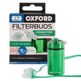Oxford FilterBuds Commuter 18 SNR - suodattavat korvatulpat (18 dB)