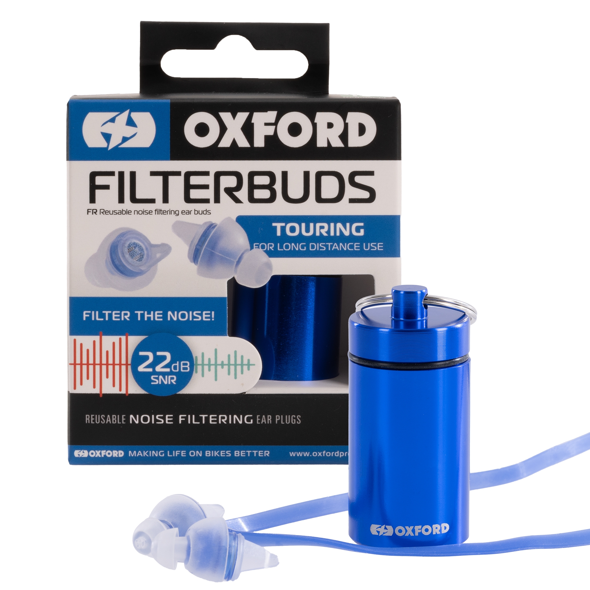 Oxford FilterBuds Touring 22 SNR - suodattavat korvatulpat (22 dB) - Image 2