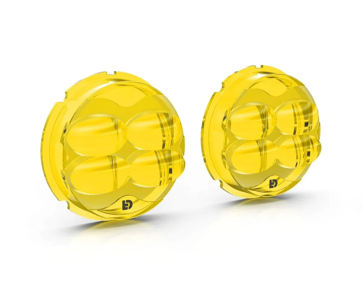 LENS KIT FOR D3 FOG LIGHTS YELLOW