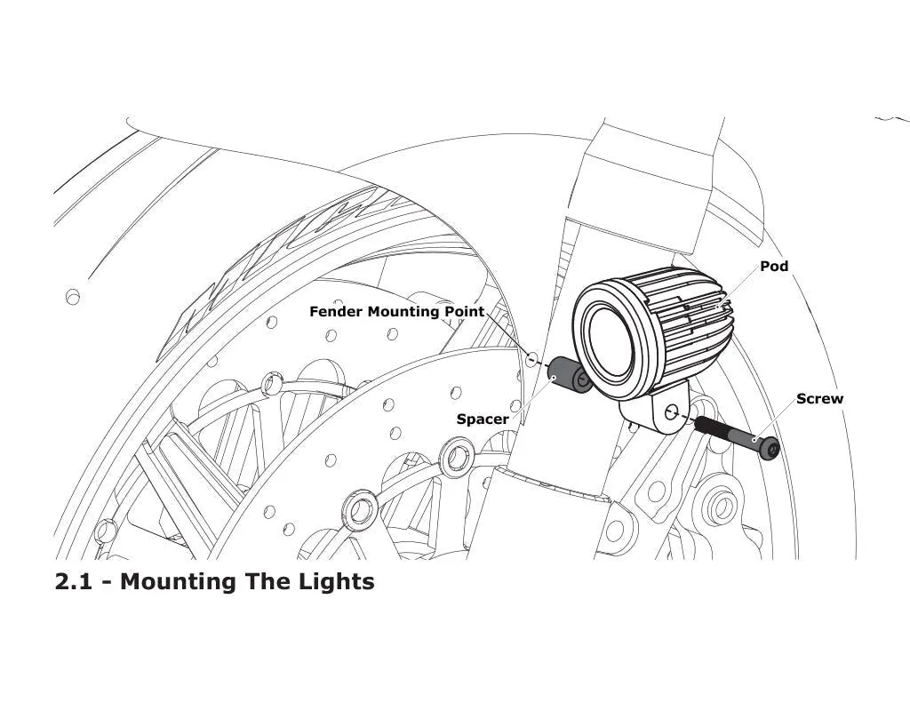 MOUNT LIGHT FENDER - Image 5