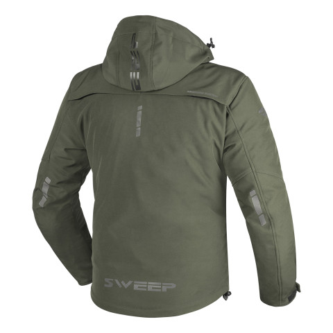 Sweep Suburb kevyt softshell ajotakki, oliivi - Image 2