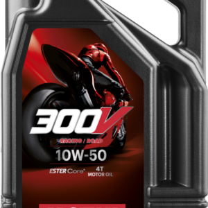 Motul 300V 4T FL Road Racing 10W-50 täyssynteettinen KILPAMOOTTORIPYÖRÄÖLJY 4 litraa