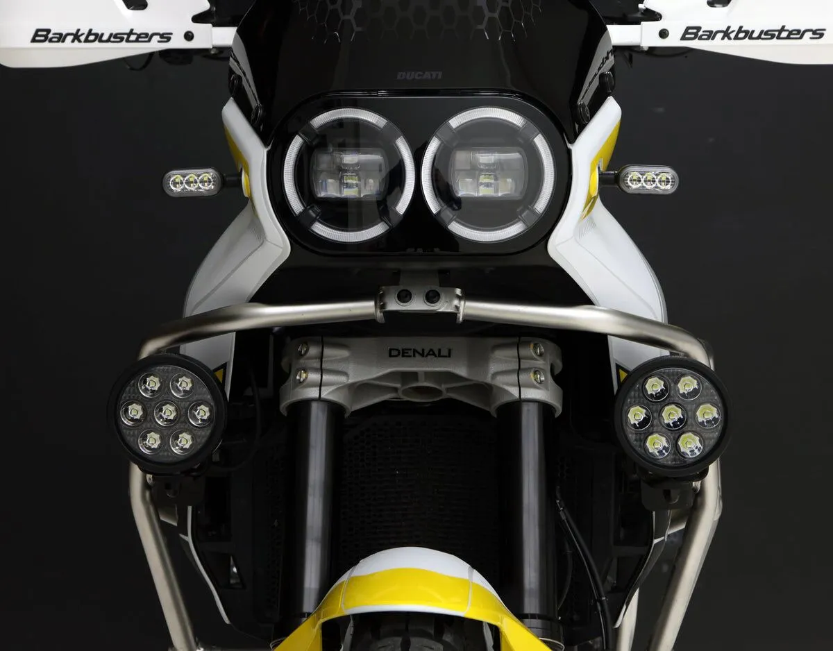 DRIVING LIGHT MOUNT OEM CRASHBAR DUCATI DESERTX - Image 2