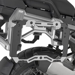 BMW R1300GSA alkuperäisen sivulaukun adapteri Kappa Cam-side laukuille