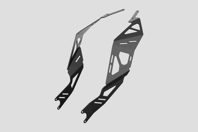 Yakk EXP Side pannier luggage rack Husqvarna 701 Enduro/Supermoto (16-25) black