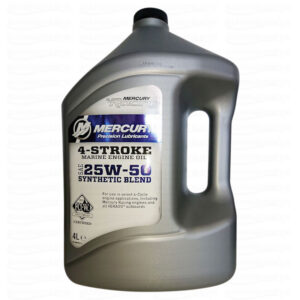 Mercury Racing Moottoriöljy 25W50 Synthetic Blend 4L