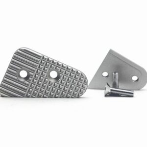 Brake lever extension GS models - silver