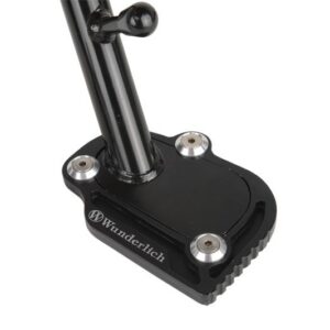 Side stand enlarger for low suspension - black R1200GS/GSA LC (2013-)