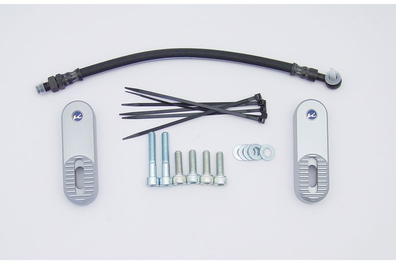 VarioErgo handlebar riser - silver K 1200 RS