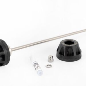 Wunderlich DOUBLESHOCK axle crash pads - front - black F 750GS, F 850GS, F900