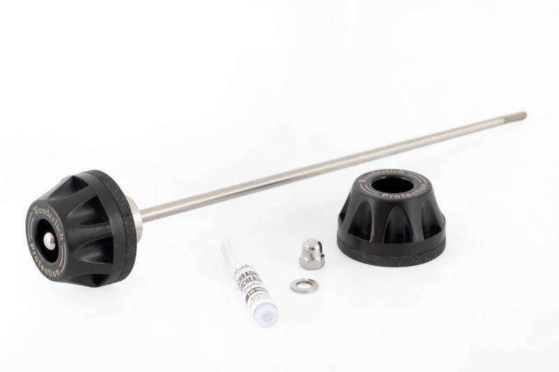 Wunderlich DOUBLESHOCK axle crash pads - front - black F 750GS, F 850GS, F900