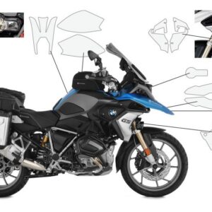 Complete paint protection set PremiumShield - clear  R 1200GS LC (2017-), R 1250 GS