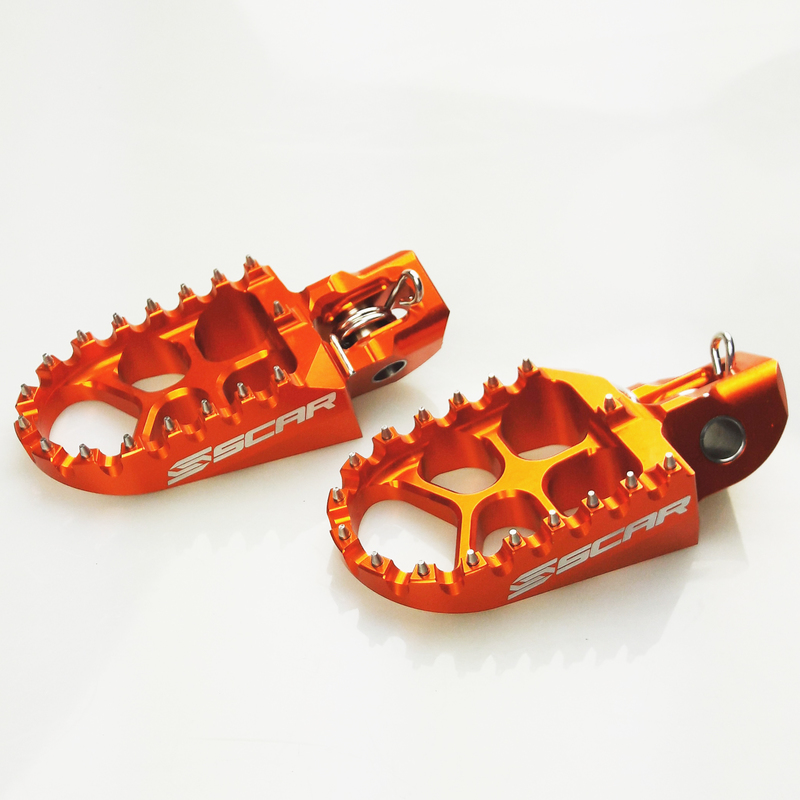 Scar Evolution JALKATAPIT oranssit KTM / Husqvarna SX/F 16-22 EXC/F 17-23 SX85 18-24