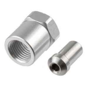 TRW Varioflex II kulma-/adapteriliitin M10x1.00, hopea/alumiini (MVJ100A)