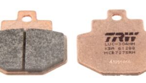 TRW Sinterijarrupalat maxi-skootteriin taakse Gilera VXR 200 Runner 4 T Hengtong Calliper 2001-ym. (MCB727SRM)