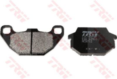 TRW Jarrupalat Allround eteen/taakse Kawasaki KFX 90 KSF 2007-ym. (MCB712)