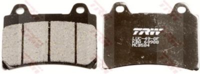 TRW Jarrupalat Allround eteen Yamaha TRX 850 1996-ym. (MCB584)