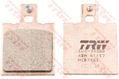 TRW Sinterijarrupalat Offroad eteen/taakse Alfer MC 125 1988-ym. (MCB75SI)