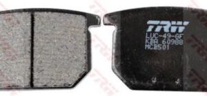 TRW Jarrupalat Allround eteen Suzuki GR 650 1983-1984 ym. (MCB501)