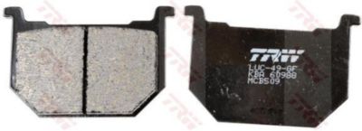 TRW Jarrupalat Allround eteen Suzuki GN 250 1982-1983 ym. (MCB509)