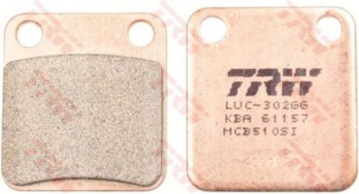 TRW Sinterijarrupalat Offroad eteen/taakse Honda MB 50 S 1980-ym. (MCB510SI)