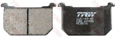 TRW Jarrupalat Allround eteen/taakse Kawasaki Z 500 1981-1983 ym. (MCB516)
