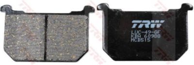 TRW Jarrupalat Allround eteen Kawasaki Z 500 1981-1983 ym. (MCB515)