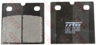TRW Jarrupalat Allround eteen/taakse Benelli 900 Sei 1983 ym. (MCB533)