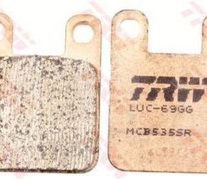 TRW Sinterijarrupalat skootteriin eteen/taakse Aprilia RS 50 2006-2011 ym. (MCB535SR)