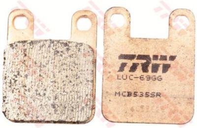 TRW Sinterijarrupalat skootteriin eteen/taakse Aprilia RS 50 2006-2011 ym. (MCB535SR)