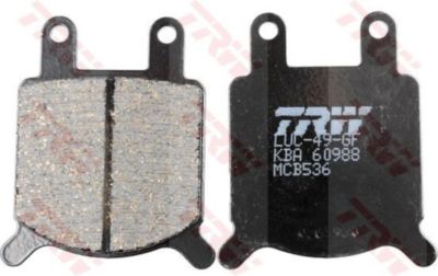 TRW Jarrupalat Allround eteen Kreidler 125 Mustang 1983-ym. (MCB536)
