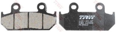 TRW Jarrupalat Allround eteen Honda CB 450 S 1986-1989 ym. (MCB562)