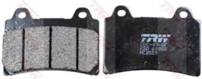 TRW Jarrupalat Allround eteen/taakse Yamaha FZR 250 1987-1988 ym. (MCB559)