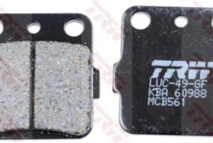 TRW Jarrupalat Allround taakse Suzuki DR-Z 800 1988-1990 (MCB561)