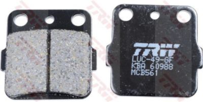 TRW Jarrupalat Allround taakse Suzuki DR-Z 800 1988-1990 (MCB561)