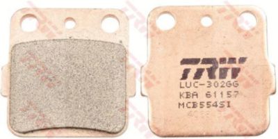 TRW Sinterijarrupalat Offroad eteen/taakse Honda CR 80 R 1992-2002 ym. (MCB554SI)