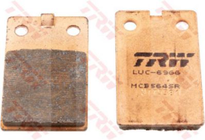 TRW Sinterijarrupalat skootteriin eteen Aprilia 50 Red Rose 1988-1989 ym. (MCB564SR)