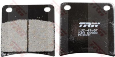 TRW Jarrupalat Allround eteen/taakse Suzuki GSX 1100 G 1991-1993 ym. (MCB591)