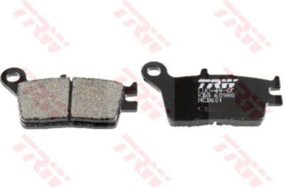 TRW Jarrupalat Allround taakse Honda CRM 250 R 1989-1990 (MCB601)