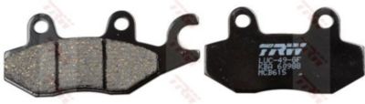 TRW Jarrupalat Allround eteen/taakse Benelli 250 Caffe Nero 2008-ym. (MCB615)