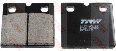 TRW Jarrupalat Allround eteen/taakse BMW R65 650 1989-1995 ym. (MCB617)
